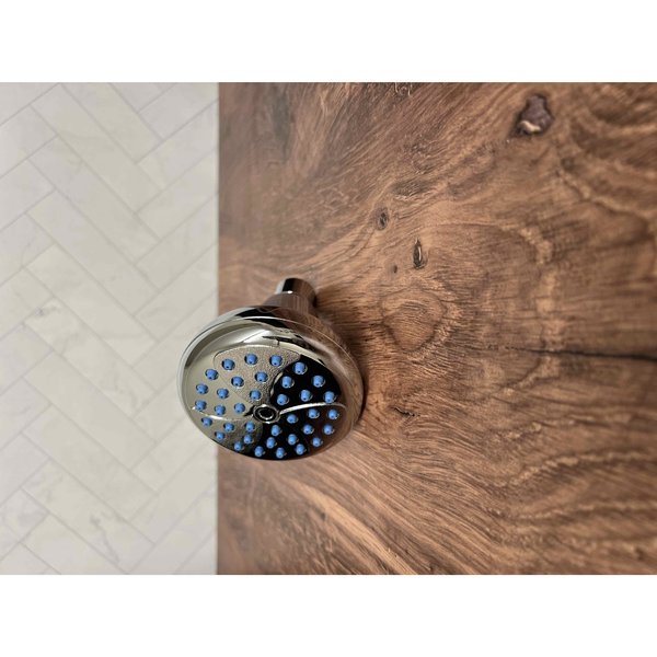 Chatham Brass 1.75GPM Oxygen Suction Water Control Showerhead W/Brass Ball Joint Material: Plastic finish: Chrome 175 PS
